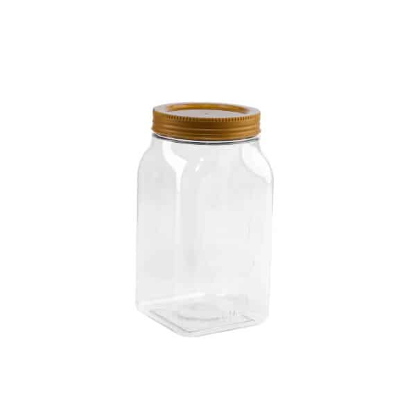 Keep your kitchen neat and organized With plastic jars in distinctive and elegant shapes, suitable for storing spices and legumes.

It can also be used beautifully with cosmetics and personal care products.

Ultra jars made from healthy, PBA-free materials.

There are many color options for plastic lids.