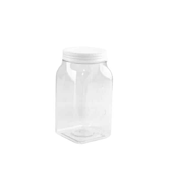 Keep your kitchen neat and organized With plastic jars in distinctive and elegant shapes, suitable for storing spices and legumes.

It can also be used beautifully with cosmetics and personal care products.

Ultra jars made from healthy, PBA-free materials.

There are many color options for plastic lids.