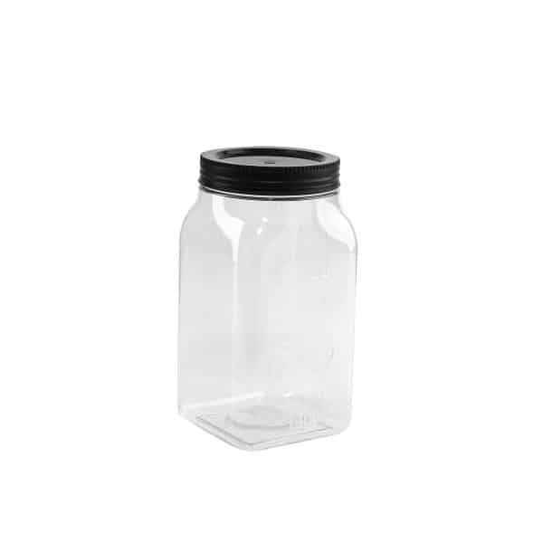 Keep your kitchen neat and organized With plastic jars in distinctive and elegant shapes, suitable for storing spices and legumes.

It can also be used beautifully with cosmetics and personal care products.

Ultra jars made from healthy, PBA-free materials.

There are many color options for plastic lids.