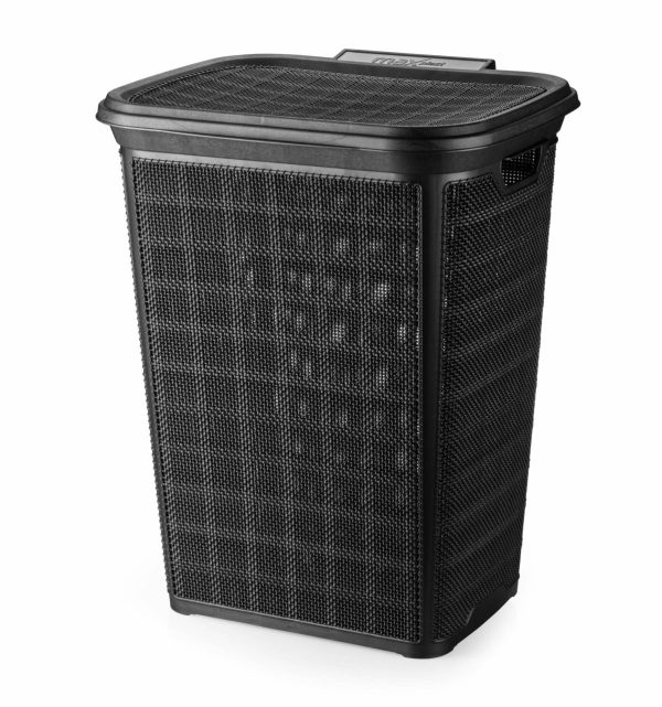 Laundry Basket Jutte With Cover (Boxed)