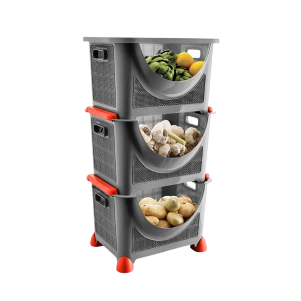 Jute Trolley 3 layer